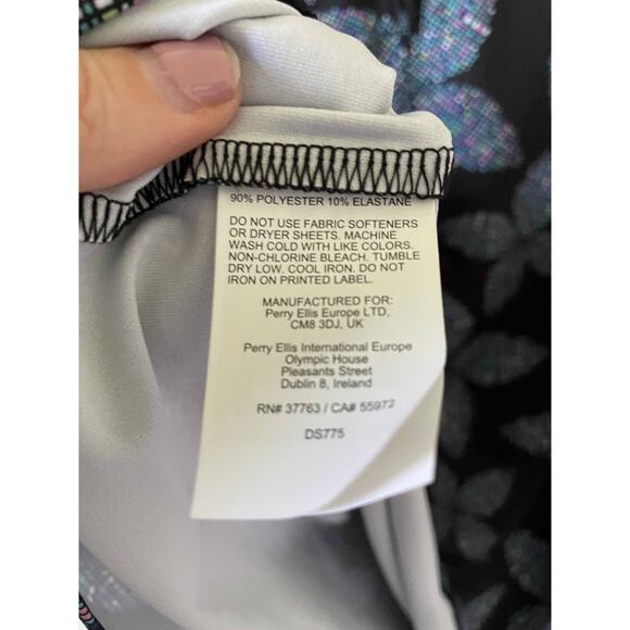 Ben Hogan Stretch Quarter Zip Pullover Long Sleeve Shirt Black Size Medium NEW - Picture 6 of 7